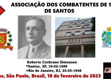 Participante do Movimento Constitucionalista de 1932 Roberto Cochrane Simonsen