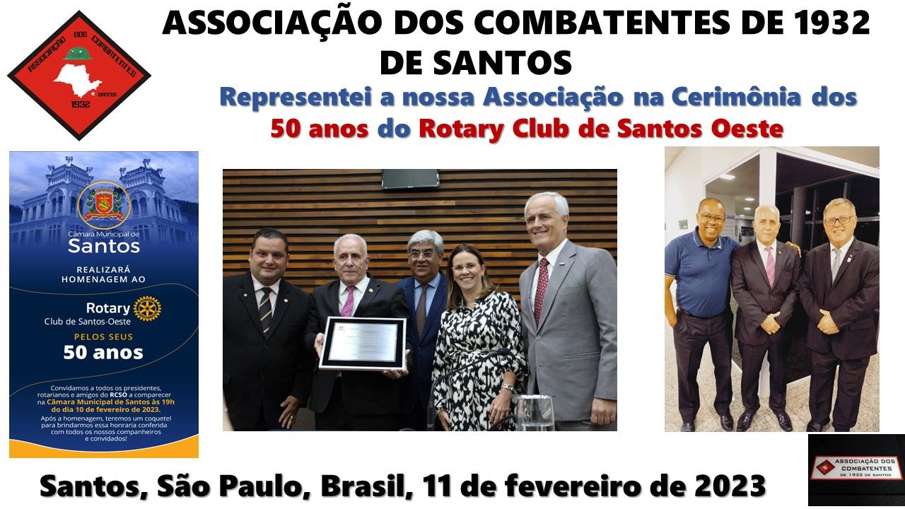 50 Anos do Rotary Club de Santos Oeste