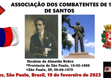 Participante do Movimento Constitucionalista de 1932 Ibrahim Nobre